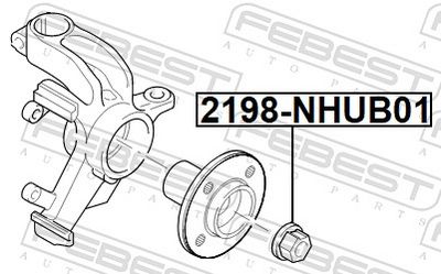 PIULITA BUTUC ROATA FEBEST 2198NHUB01 1