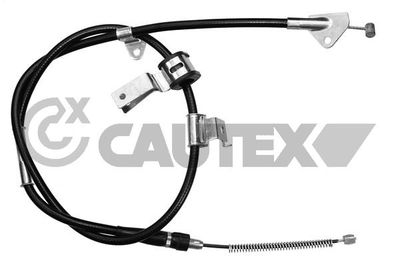 Тросик, cтояночный тормоз CAUTEX 761877 для SUZUKI ALTO