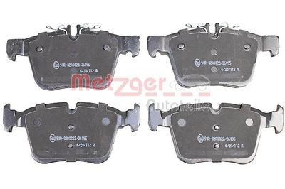 BREMSBELAGSATZ SCHEIBENBREMSE METZGER AUTOTEILE 1170858 1