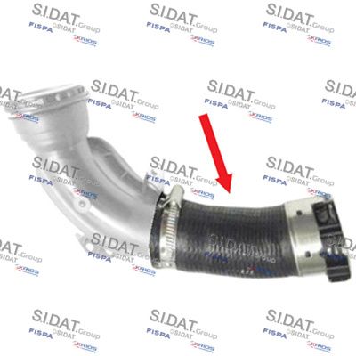 въздуховод за турбината SIDAT 505222
