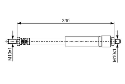 BOSCH Bremsschlauch