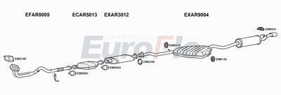 Układ wydechowy EUROFLO AR155202008A00