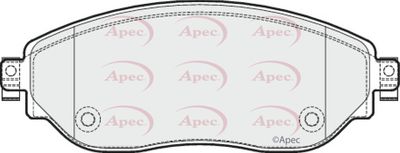 Brake Pad Set APEC PAD2047