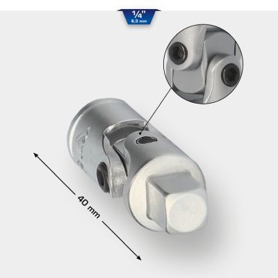 Brilliant - univerzálny kĺb 1/4"