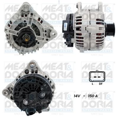 Alternator MEAT & DORIA 5510018G