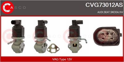 SUPAPA EGR CASCO CVG73012AS