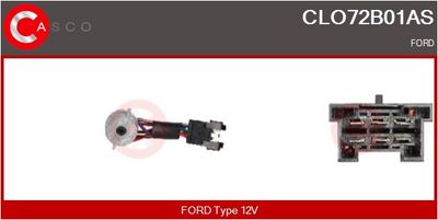 COMUTATOR PORNIRE CASCO CLO72B01AS