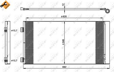 Condenser, air conditioning 35961