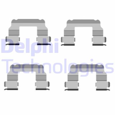 DELPHI LX0456 Скобы тормозных колодок  для FIAT CROMA (Фиат Крома)