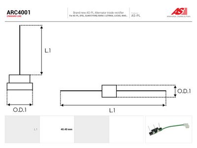 Likriktare, generator AS-PL ARC4001