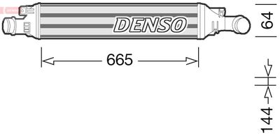 Laddluftkylare DENSO DIT02036
