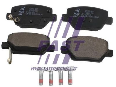 Комплект тормозных колодок, дисковый тормоз FAST FT29553 для FIAT TIPO