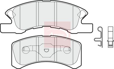 APEC Brake Pad Set, disc brake PAD1986