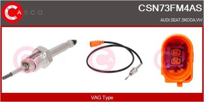 SENZOR TEMPERATURA GAZE EVACUARE