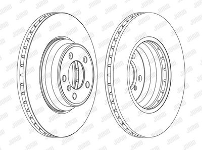 BREMSSCHEIBE JURID 562401JC1 1