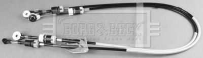 Cable Pull, manual transmission Borg & Beck BKG1129