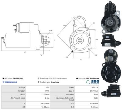 STARTER AS-PL S01006SEG 4