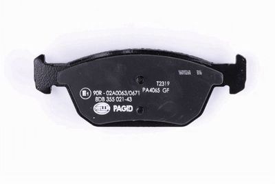 Brake Pad Set, disc brake 8DB 355 021-431