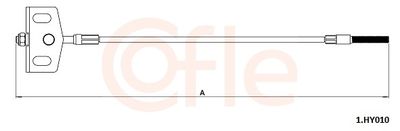 CABLU FRANA DE PARCARE