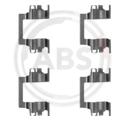 Комплектующие, колодки дискового тормоза A.B.S. 1117Q для OPEL CAMPO