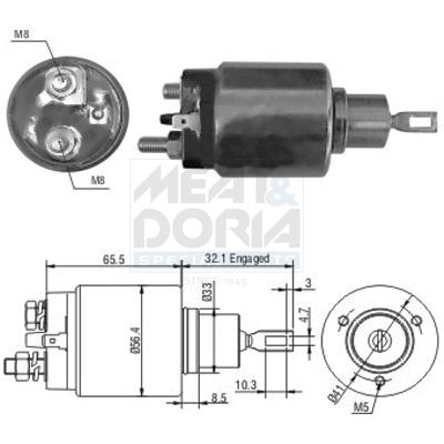 SOLENOID ELECTROMOTOR