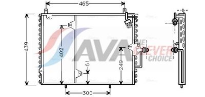 кондензатор, климатизация AVA Clever Choice MS5160