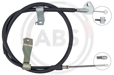 Тросик, cтояночный тормоз A.B.S. K16015 для HYUNDAI i10