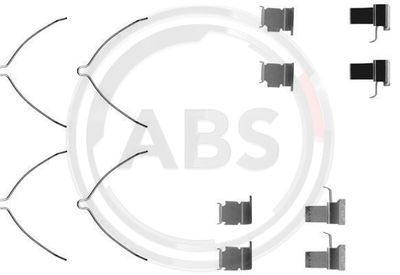 Комплектующие, колодки дискового тормоза A.B.S. 1261Q для TOYOTA LITEACE