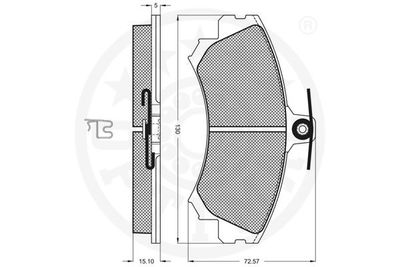 SET PLACUTE FRANA FRANA DISC OPTIMAL 10074 2