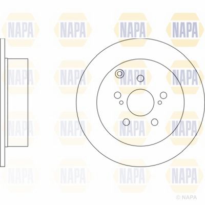 Brake Disc NAPA NBD5614