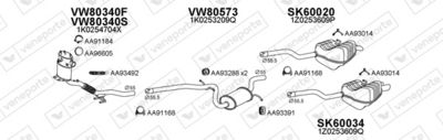 ABGASANLAGE VENEPORTE 600119