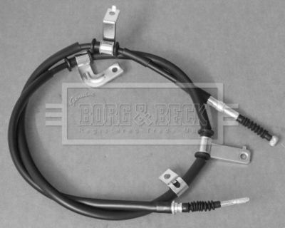 Тросик, cтояночный тормоз BORG & BECK BKB3471 для HYUNDAI SANTA FE