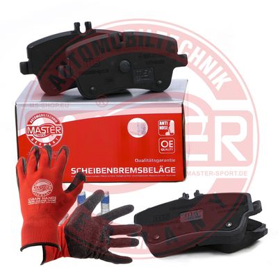 Zestaw klocków hamulcowych, hamulce tarczowe MASTER-SPORT GERMANY 13046028542N-SET-MSP