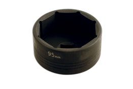Laser Tools Front Hub Nut Socket 95mm 8pt 1"D - for Scania