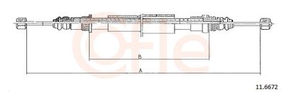 CABLU FRANA DE PARCARE