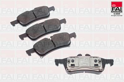 Zestaw klocków hamulcowych, hamulce tarczowe FAI AUTOPARTS BP257