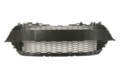 Voorbumper afdekking Voor (plastic, zwart, certificaat CZ) past: TOYOTA COROLLA E21 Hatchback 03.18-05.22