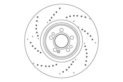 Brake disc Voor past: MERCEDES GLE (C167), GLE (V167), GLS (X167) 2.0D-4.0H 10.18-