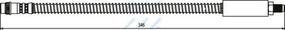APEC Brake Hose BHO4062