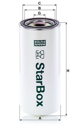 Oliefilter (geschroefd) past: ALMIG BELT 30, BELT 37, DIRECT 16, DIRECT 18, DIRECT 22, FLEX 22, FLEX 30, VARIABLE 24, VARIABLE 28, VARIABLE 32, VARIABLE 34 INGERSOLL RAND SSRM37