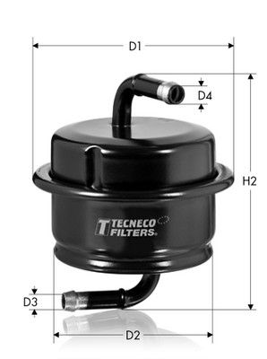 Топливный фильтр TECNECO FILTERS IN61 для SUZUKI SWIFT
