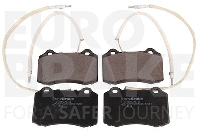EUROBRAKE 5502223746 Тормозные колодки и сигнализаторы  для PEUGEOT 406 (Пежо 406)