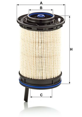 KRAFTSTOFFFILTER MANN-FILTER PU10011Z 1