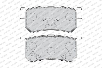 BREMSBELAGSATZ SCHEIBENBREMSE