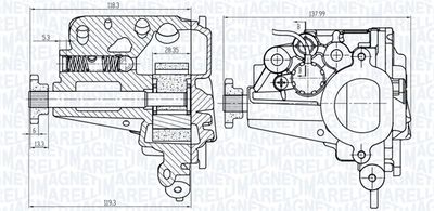 POMPA ULEI MAGNETI MARELLI 351516000072 1