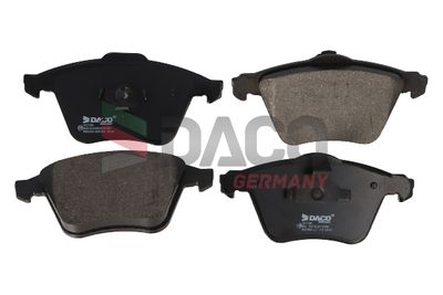 stabdžių trinkelių rinkinys, diskinis stabdys 322706 DACO