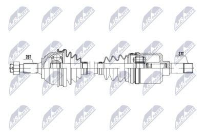 полуоска NTY NPW-CT-199