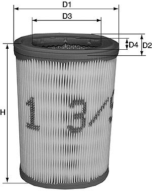 FILTRU AER DAVID VASCO A172 2