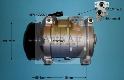 Compressor, air conditioning Auto Air Gloucester 14-0088P