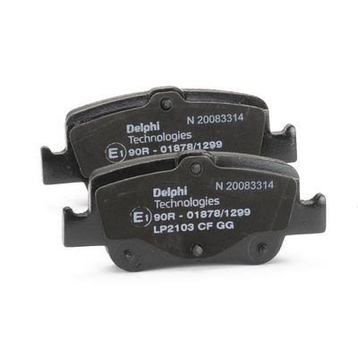 BREMSBELAGSATZ SCHEIBENBREMSE DELPHI LP2103 37